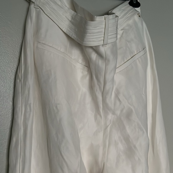 H&M LINEN-BLEND PANTS WITH BELT SiZE 18 NWT - Picture 6 of 8